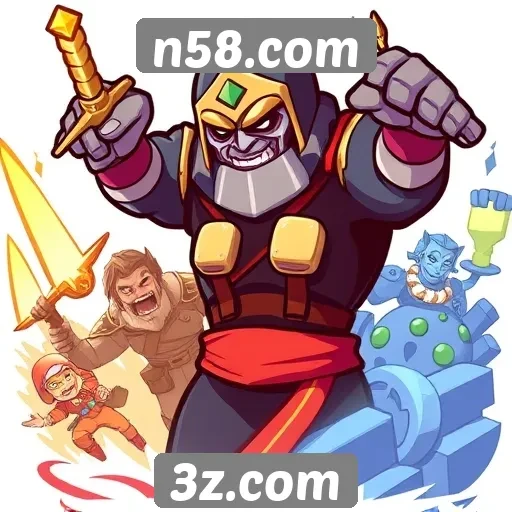 Jogos cooperativos e competitivos no n58.com