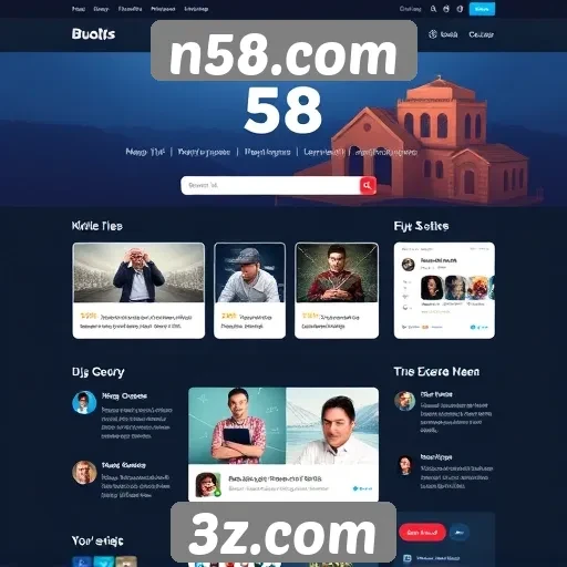 Estudo sobre a interface do site n58.com e usabilidade