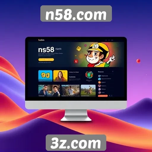 Facilidade de uso e design do n58.com